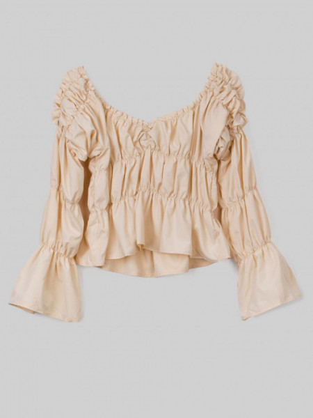 SADIE_ECRU_RUCHED_BLOUSE