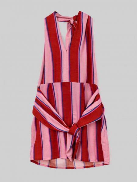 AMAZONA_UMA_STRIPED_RED_PINK_DRESS
