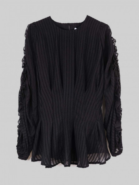 GOYA_BLACK_PUFF_SLEEVE_BLOUSE