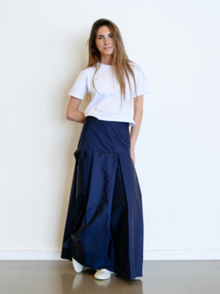 Falda Toronto Marino