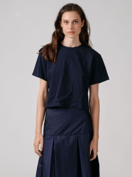 Camiseta Arles Cropped Marino