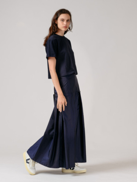Camiseta Arles Cropped Marino