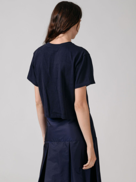 Camiseta Arles Cropped Marino