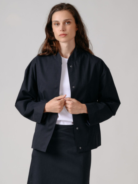 Gabardina Corta Berlin Marino
