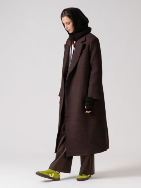 Abrigo Largo Copenhague Marron Abrigo Largo Copenhague Marron