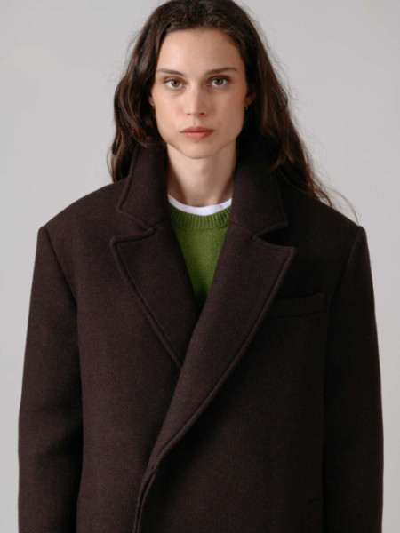 Abrigo Largo Copenhague Marron Abrigo Largo Copenhague Marron