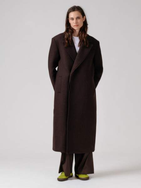 Abrigo Largo Copenhague Marron Abrigo Largo Copenhague Marron