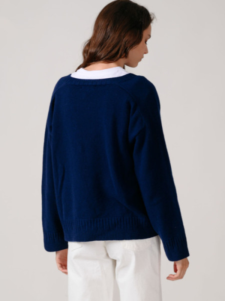 Jersey Pico Con Cashmere Marino Jersey Pico Con Cashmere Marino