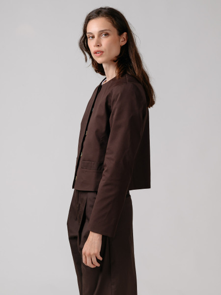 Chaqueta Roterdam Marron