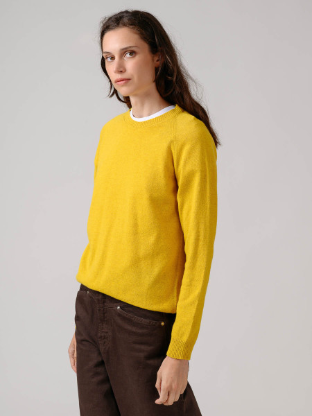 Jersey Nagano Cuello Redondo Amarillo Jersey Nagano Cuello Redondo Amarillo