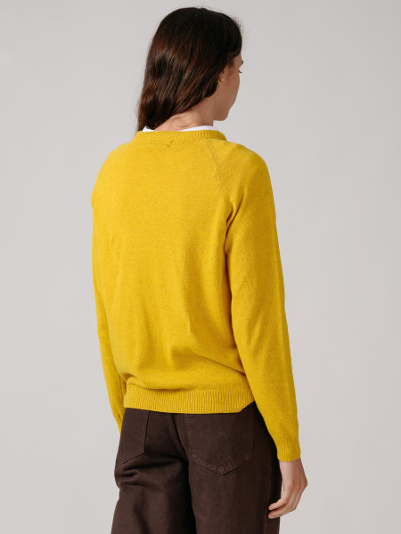 Jersey Nagano Cuello Redondo Amarillo Jersey Nagano Cuello Redondo Amarillo
