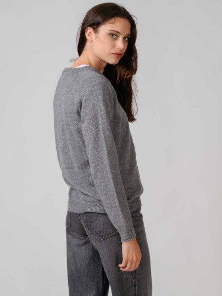 JERSEY_NIGATA_CUELLO_PICO_GRIS_CLARO JERSEY_NIGATA_CUELLO_PICO_GRIS_CLARO