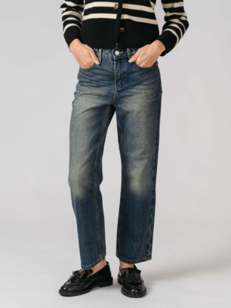 VAQUERO_TIRO_ALTO_DESGASTADO_MORRISON_AZUL VAQUERO_TIRO_ALTO_DESGASTADO_MORRISON_AZUL